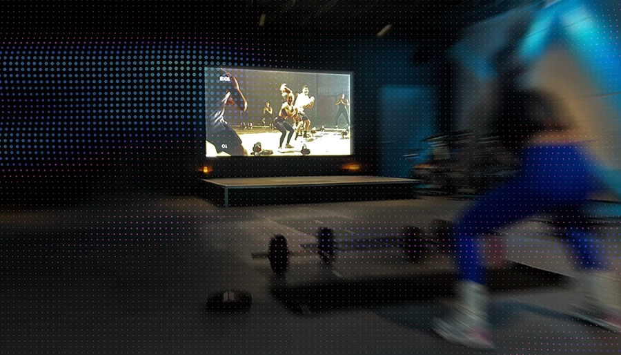 Virtuell träning på Core Gym